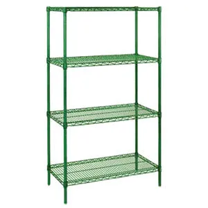 18" x 42" EPOXY COATED WIRE SHELVING
