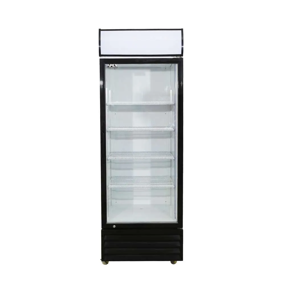 Alpha Commercial Bottle Cooler 1 Door 450L