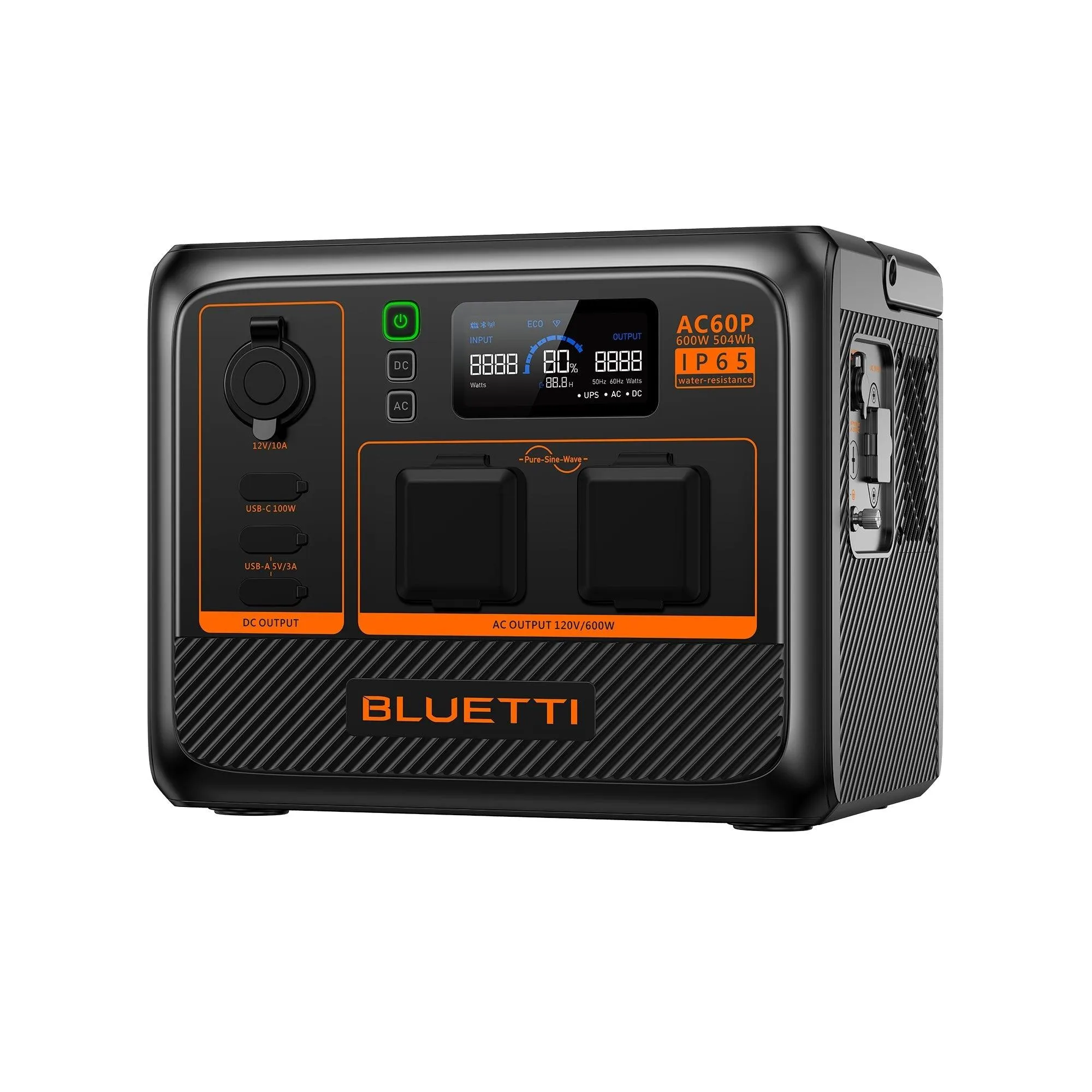 Bluetti AC60P Portable Power Station Solar Generator