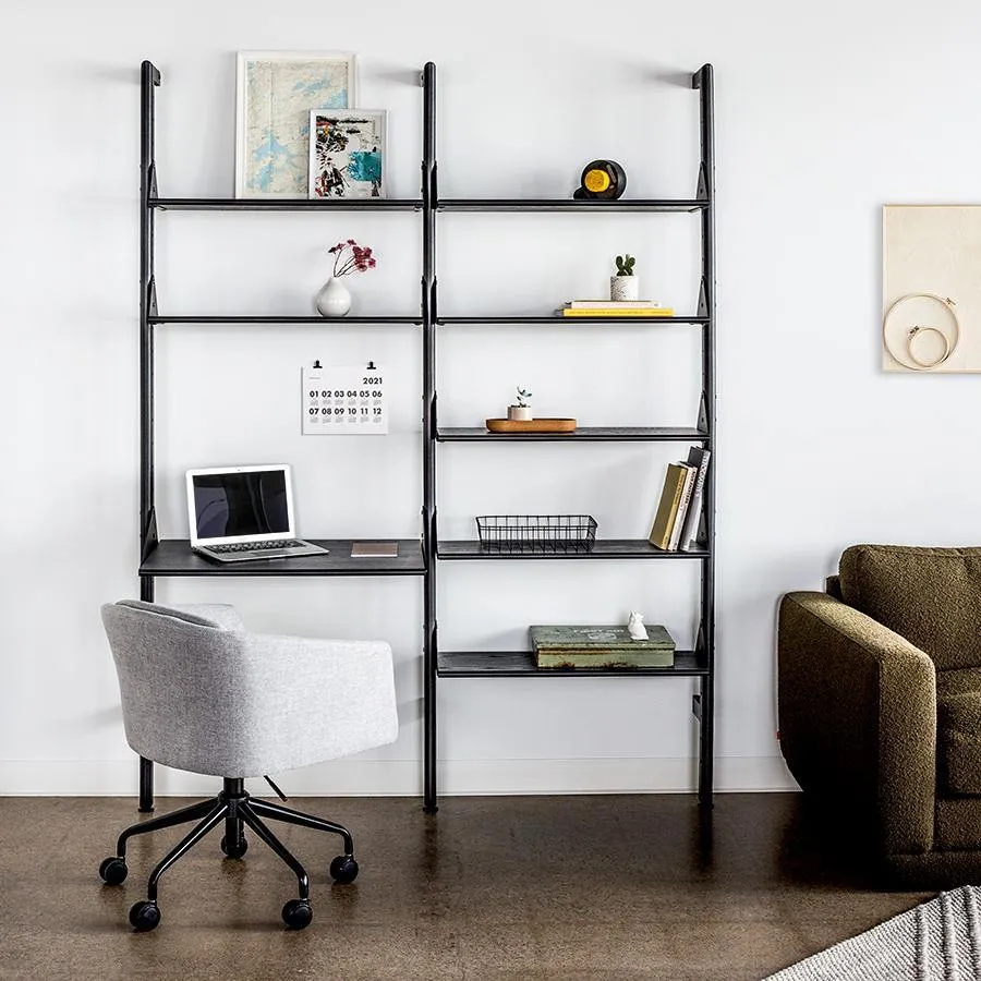 Branch Desk & Shelving Unit