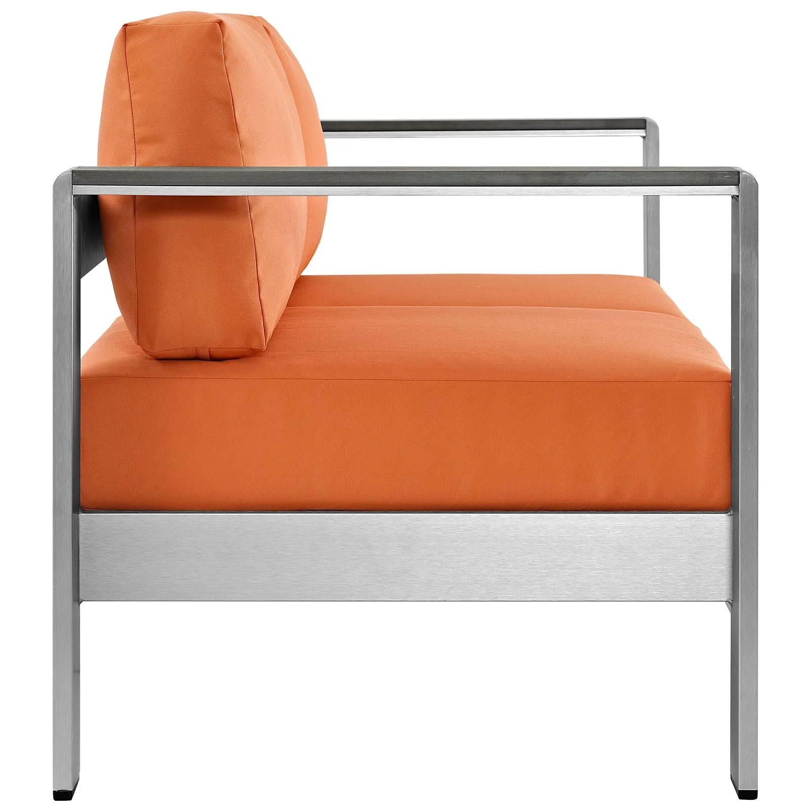 Coast Outdoor Patio Aluminum Loveseat