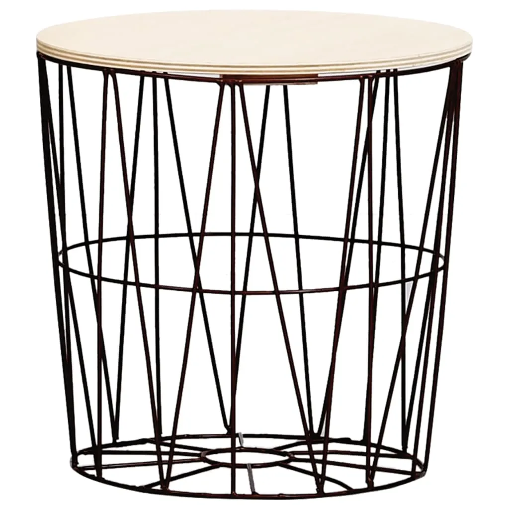 Coffee Table 4 pcs Black