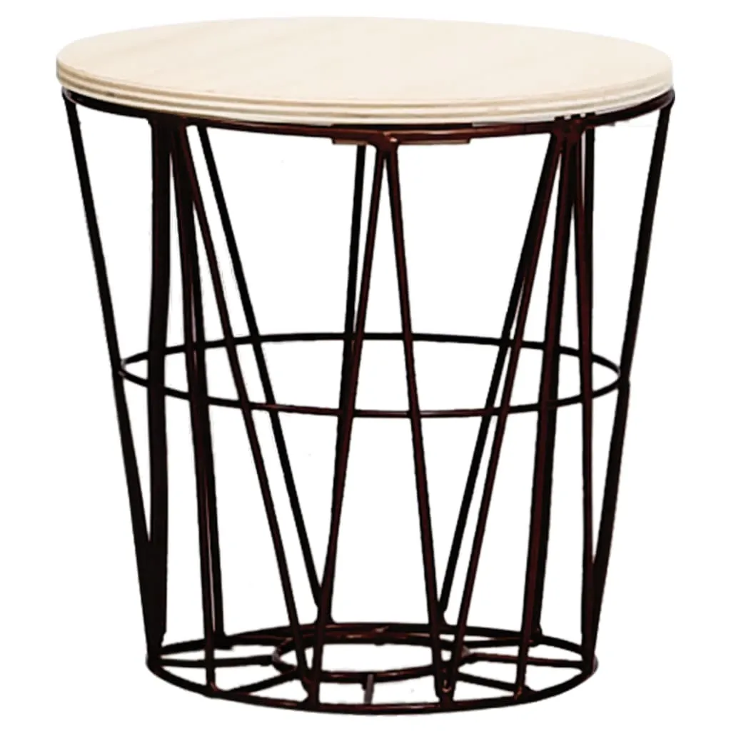 Coffee Table 4 pcs Black