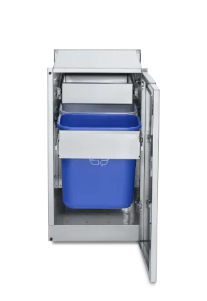 Crown Verity Premium Module - Infinite Series Cabinet with Garbage & Drawer ICM-GH-1D
