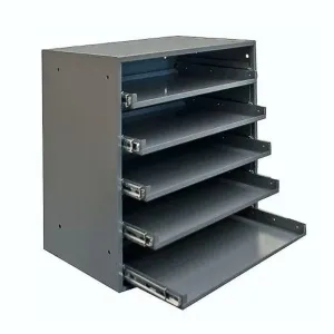 Durham Mfg. Large Bearing 5-Compartment Slide Rack