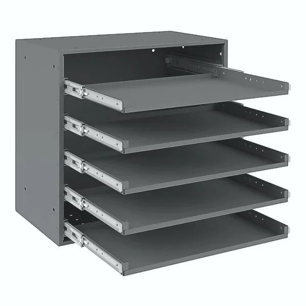 Durham Mfg. Large Bearing 5-Compartment Slide Rack