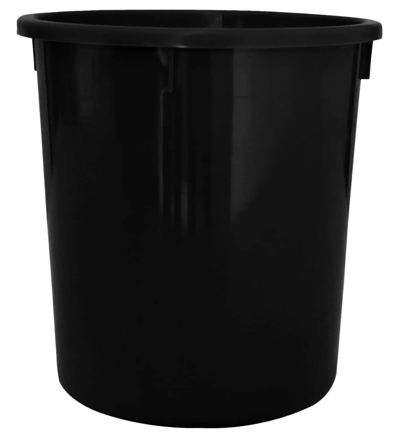 Heart Home Plastic Open Dustbin, Garbage Bin For Home, Kitchen, Office, 5Ltr.- Pack of 2 (White & Blue)-47HH01081