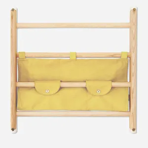 KAOS Endeløs Canvas Organizer for Wall Bar – Mustard