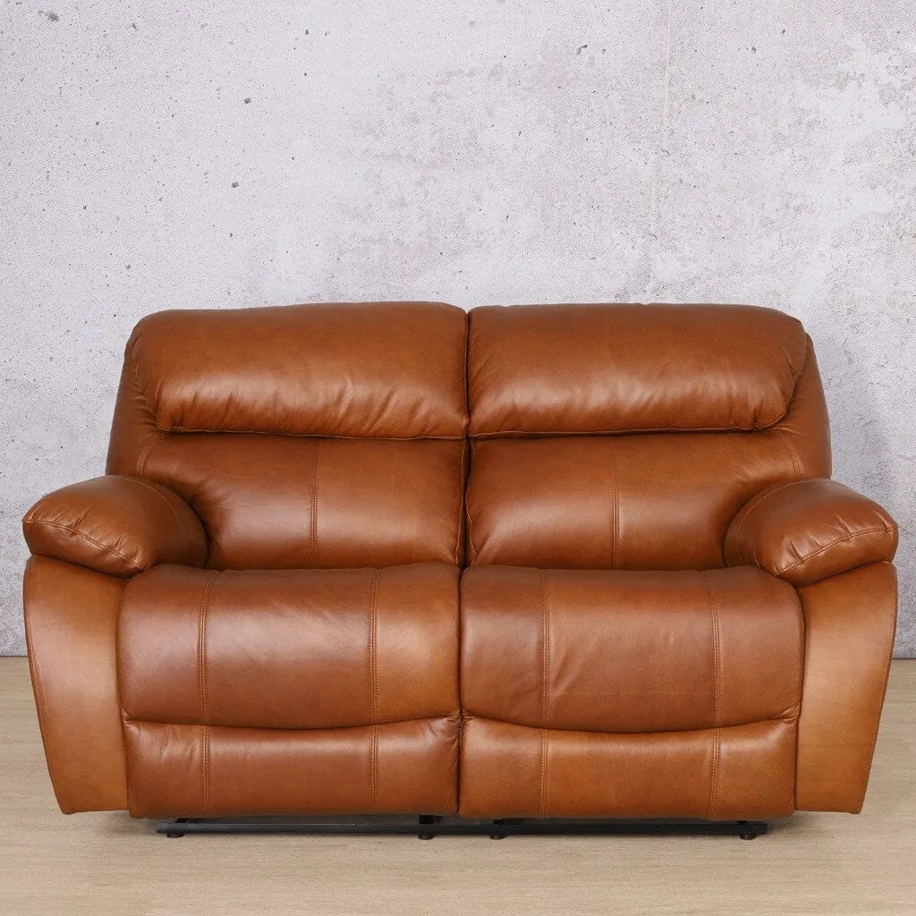 Kuta 2 Seater Leather Recliner