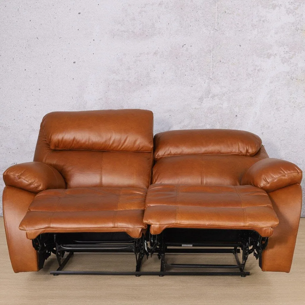 Kuta 2 Seater Leather Recliner