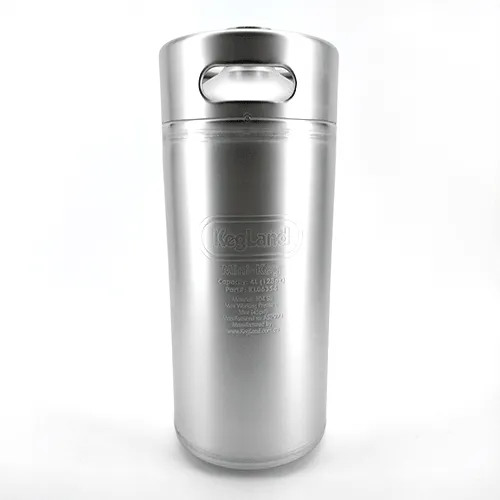 Mini Keg - 4L (approx 128oz) (135mm x 326mm)