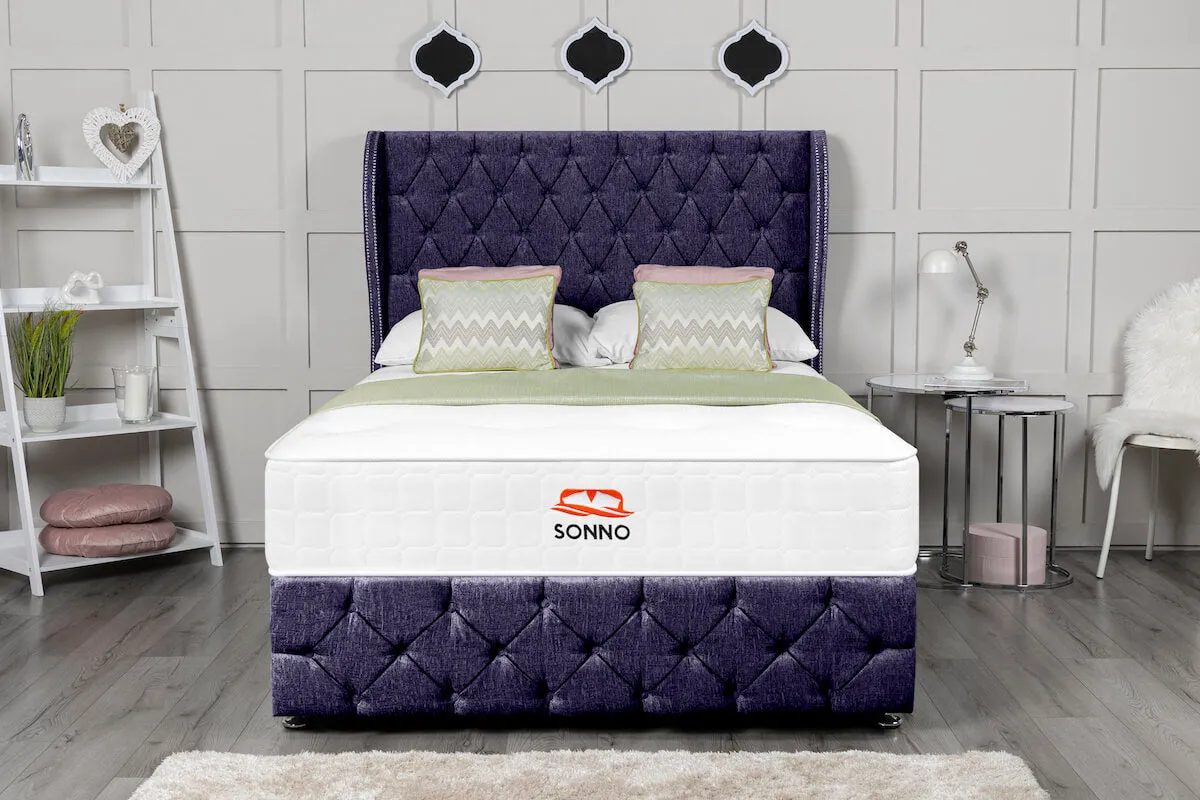 Monaco Wingback Divan Bed