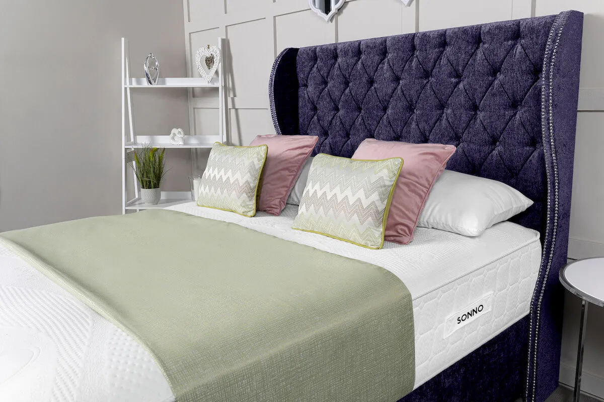 Monaco Wingback Divan Bed