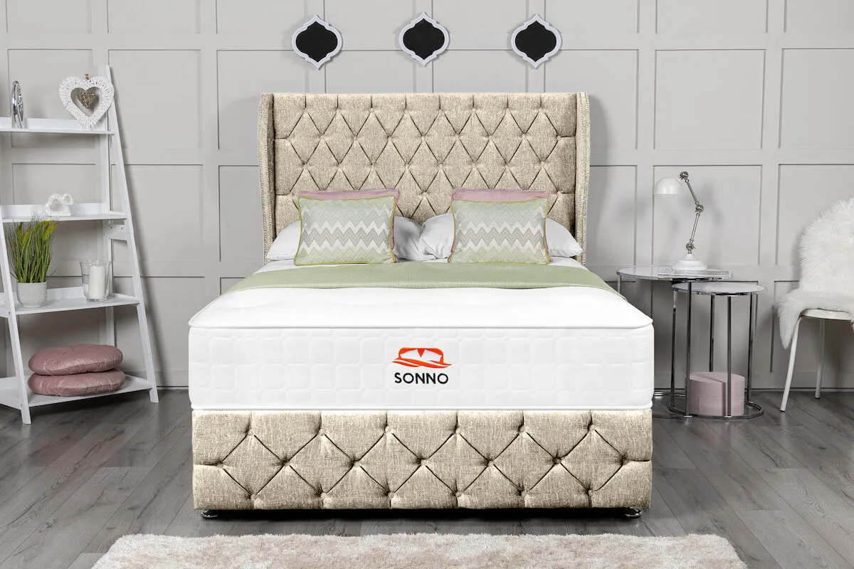 Monaco Wingback Divan Bed