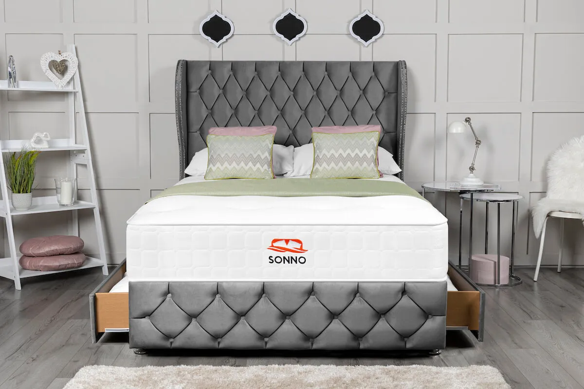 Monaco Wingback Divan Bed