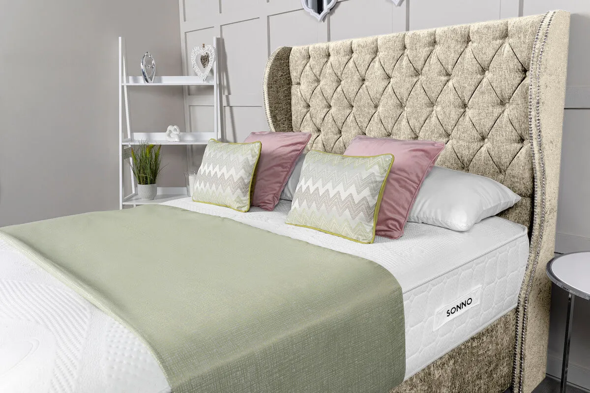 Monaco Wingback Divan Bed