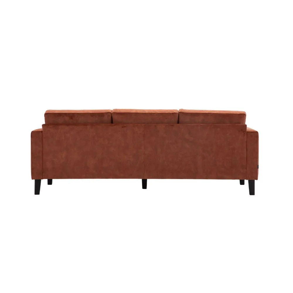Nori 3 Seater XL Sofa - Adore Copper