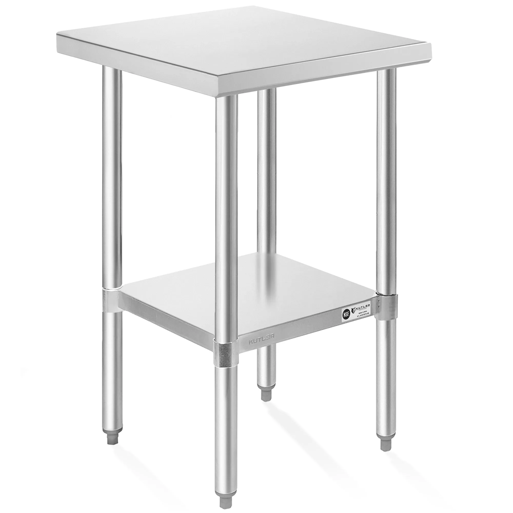 NSF Commercial Stainless Steel Table for Kitchen Prep & Work