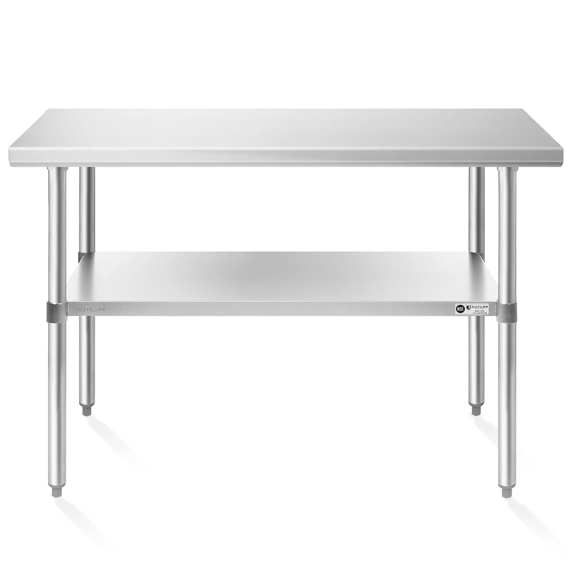 NSF Commercial Stainless Steel Table for Kitchen Prep & Work