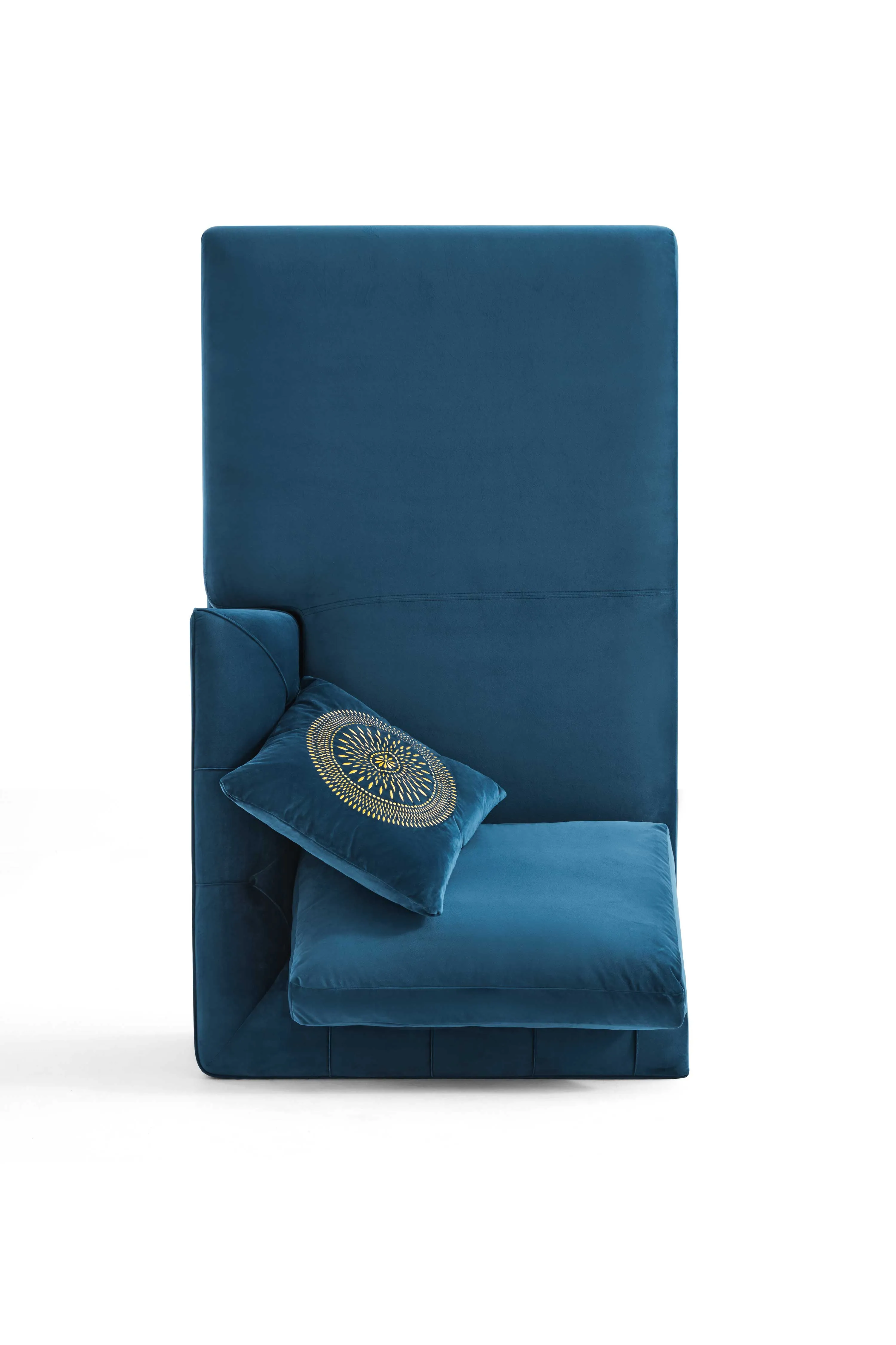 Rubeza Cricket 2 Seater/Chaise - Dark Blue