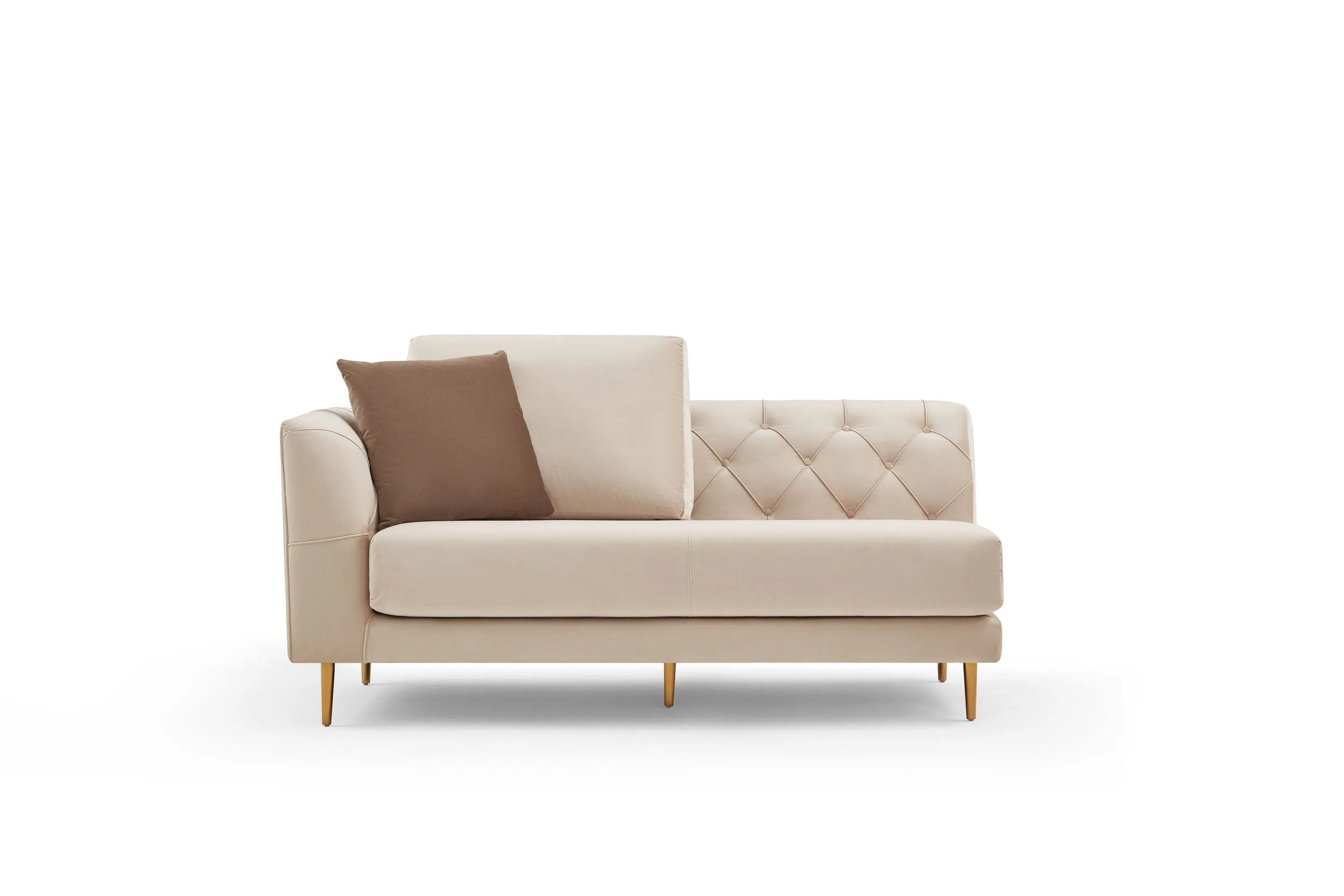 Rubeza Cricket 2 Seater/Chaise - Warm Sand
