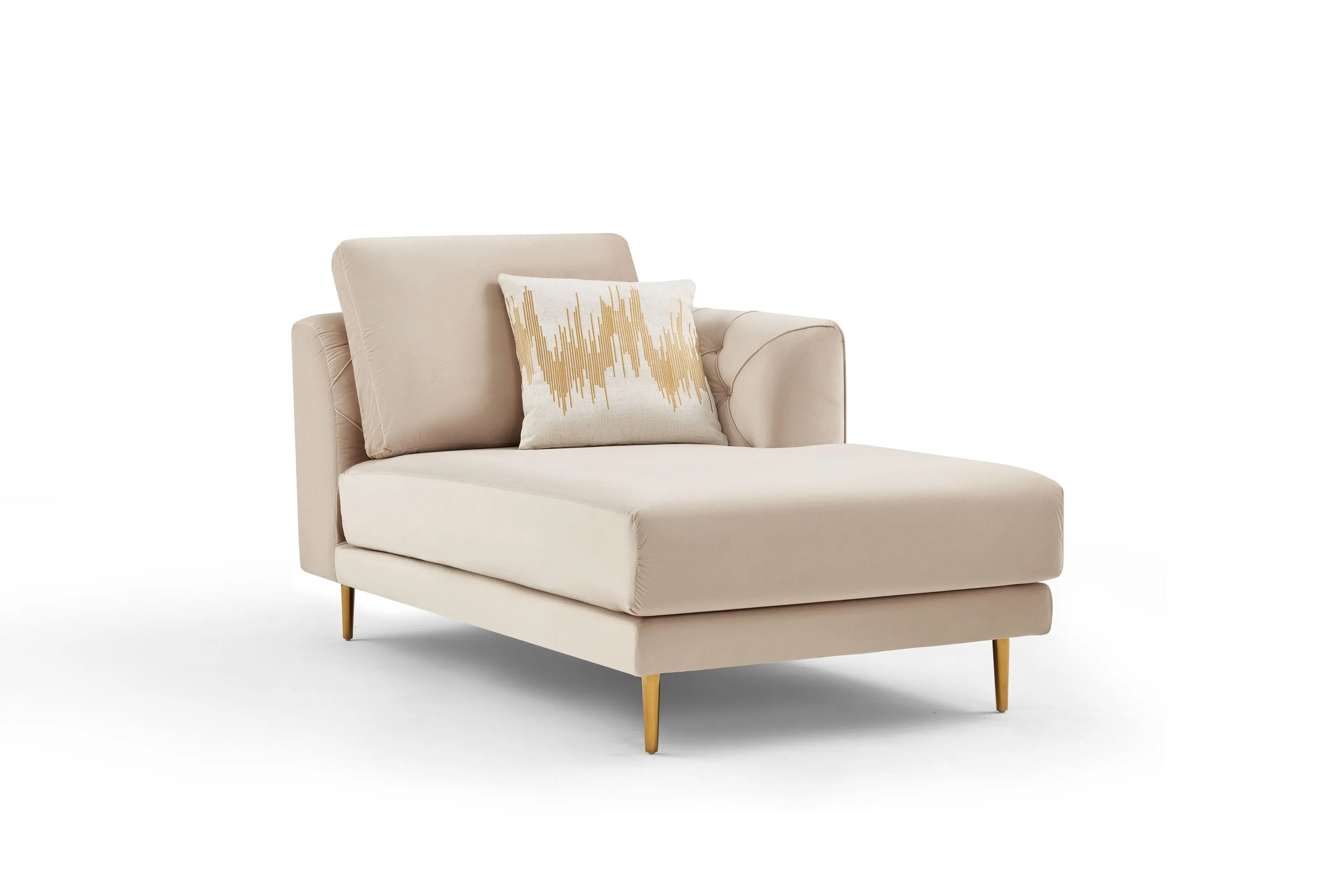 Rubeza Cricket 2 Seater/Chaise - Warm Sand