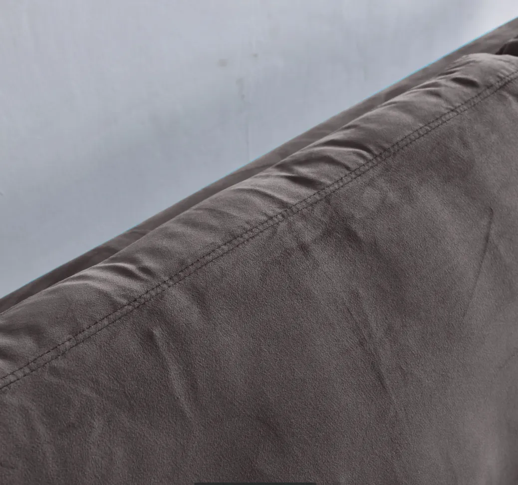 Rubeza Scott 4 Seater Left Hand Facing Chaise End Corner Sofa - Iron Grey
