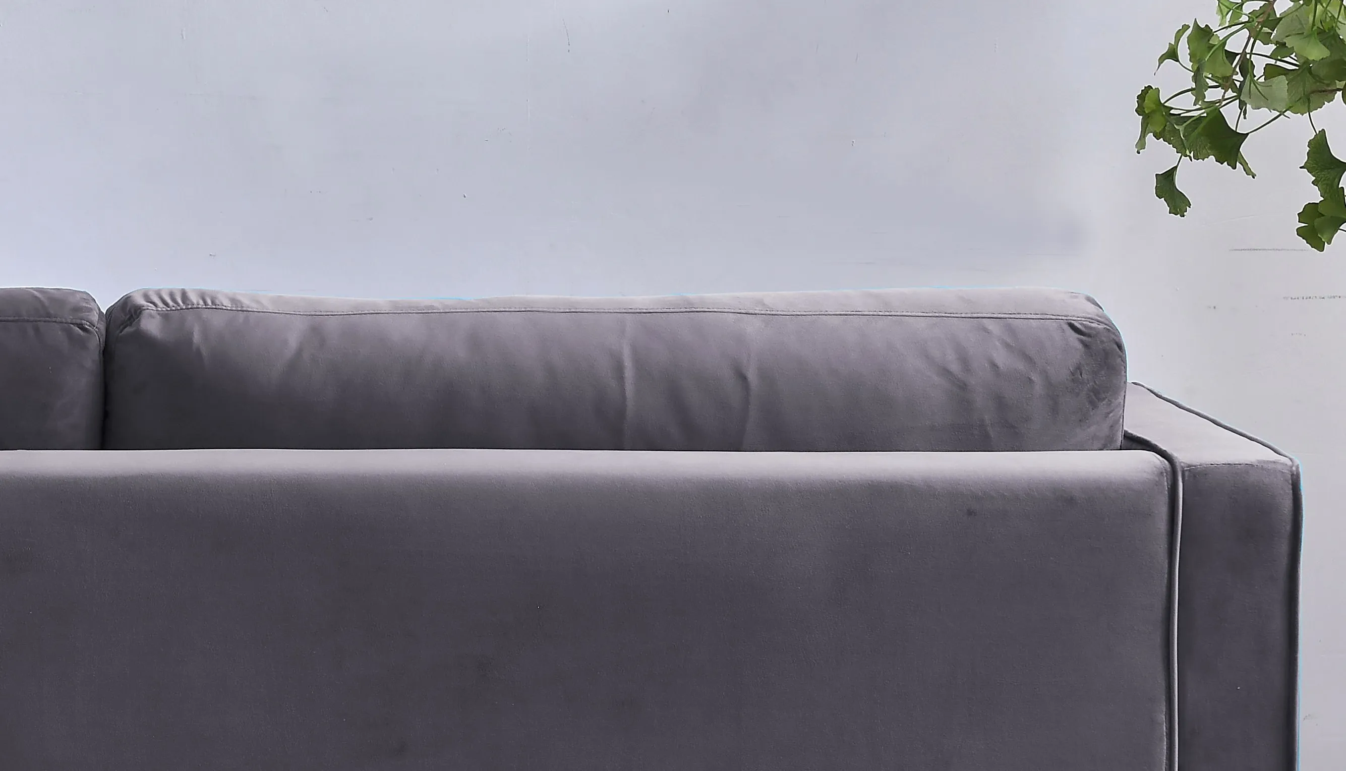 Rubeza Scott Big Cushion (Back) - Light Grey