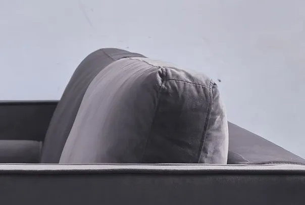 Rubeza Scott Big Cushion (Back) - Light Grey