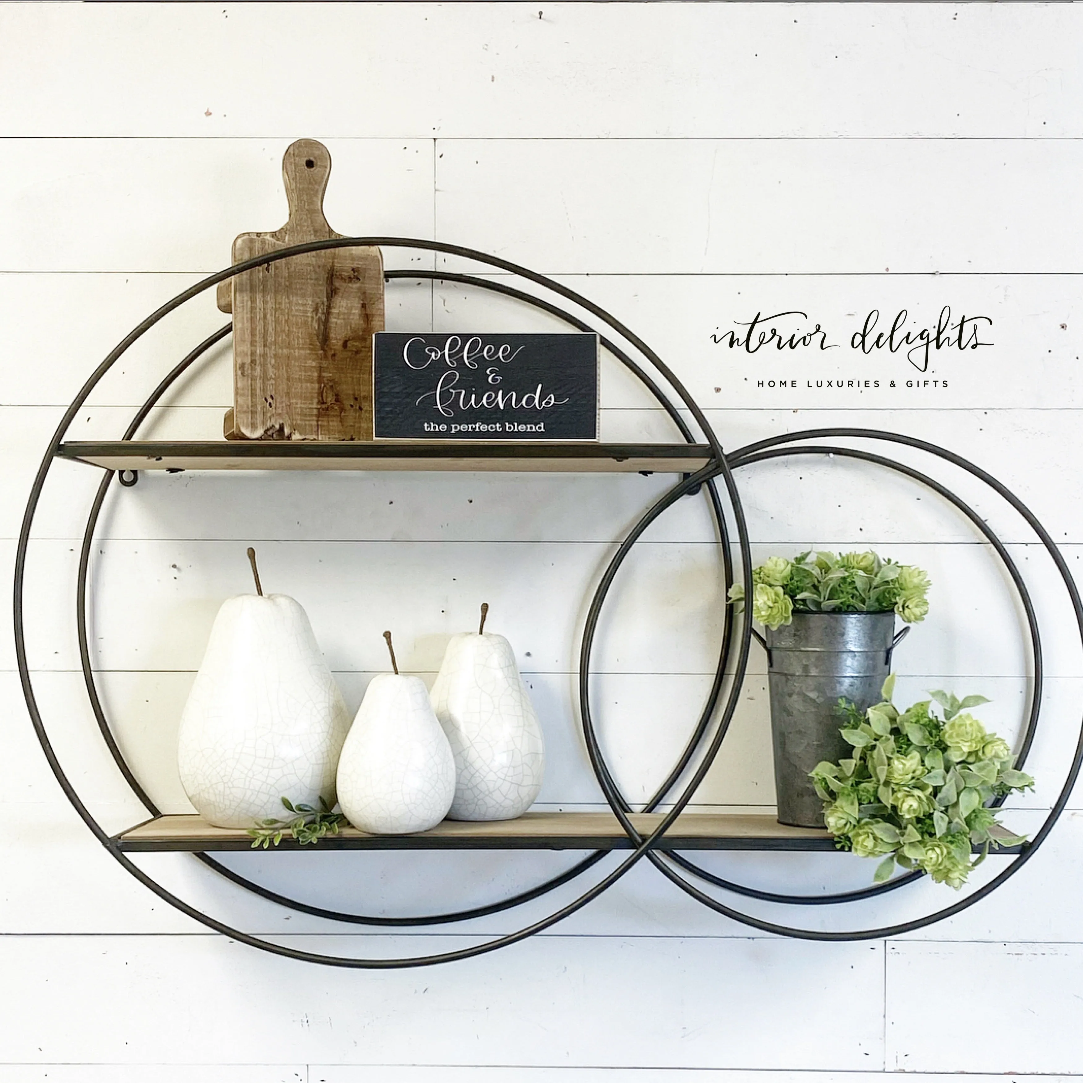 SALE SALE SALE Large One Piece Circular Shelf
