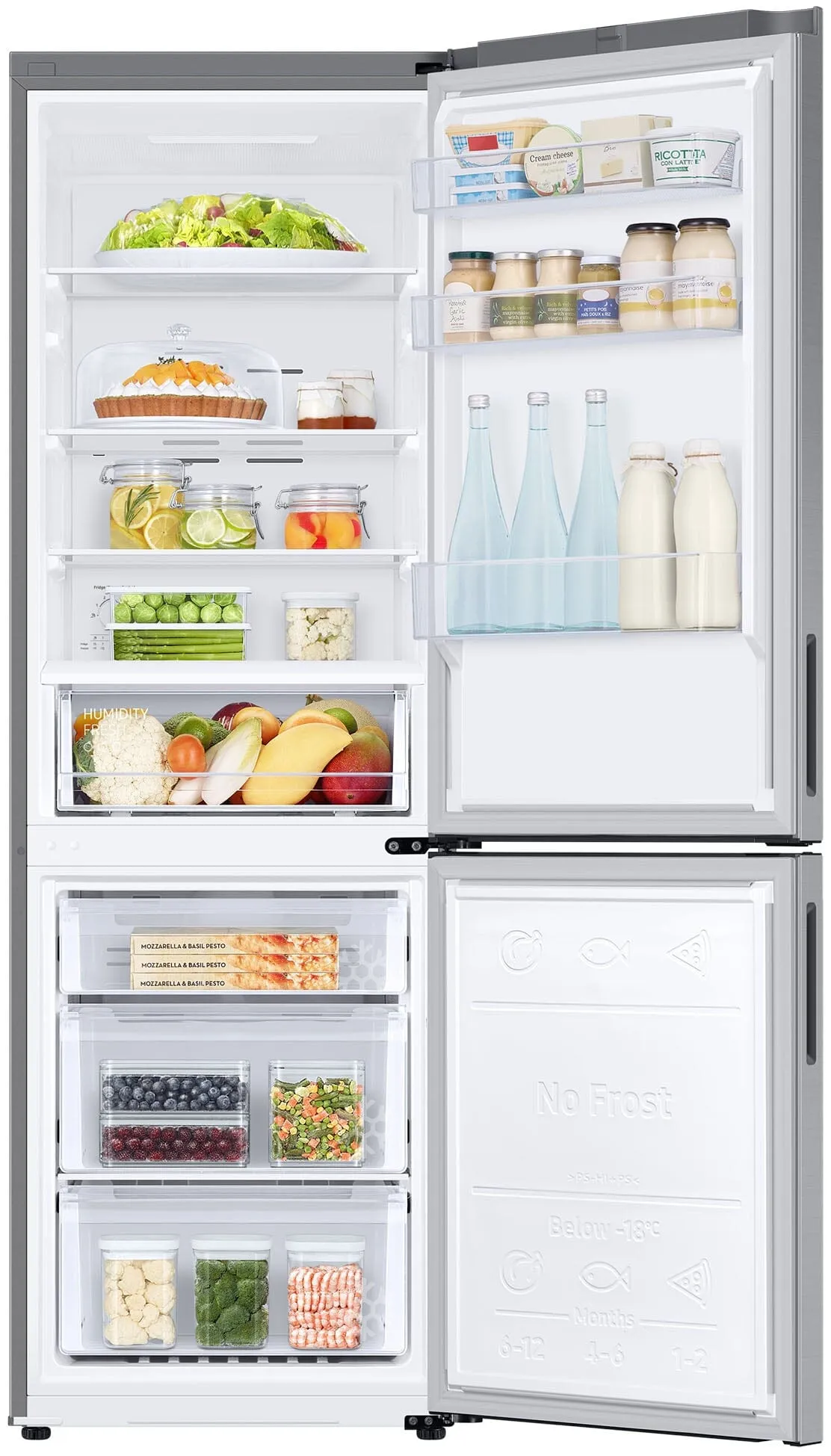 Samsung Fridge with Three Drawer Freezer EcoFlex RB33B610EBN/EF(New model)