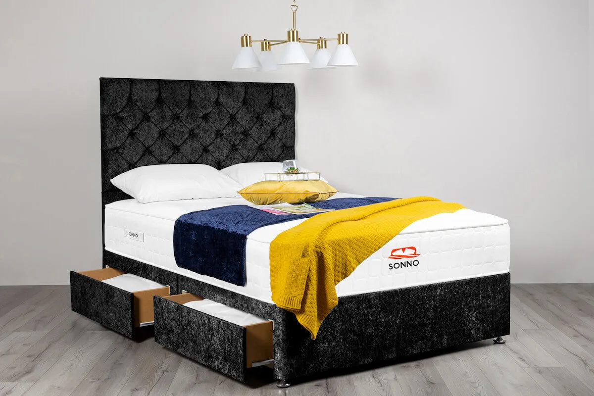 Seville Chesterfield Divan Bed