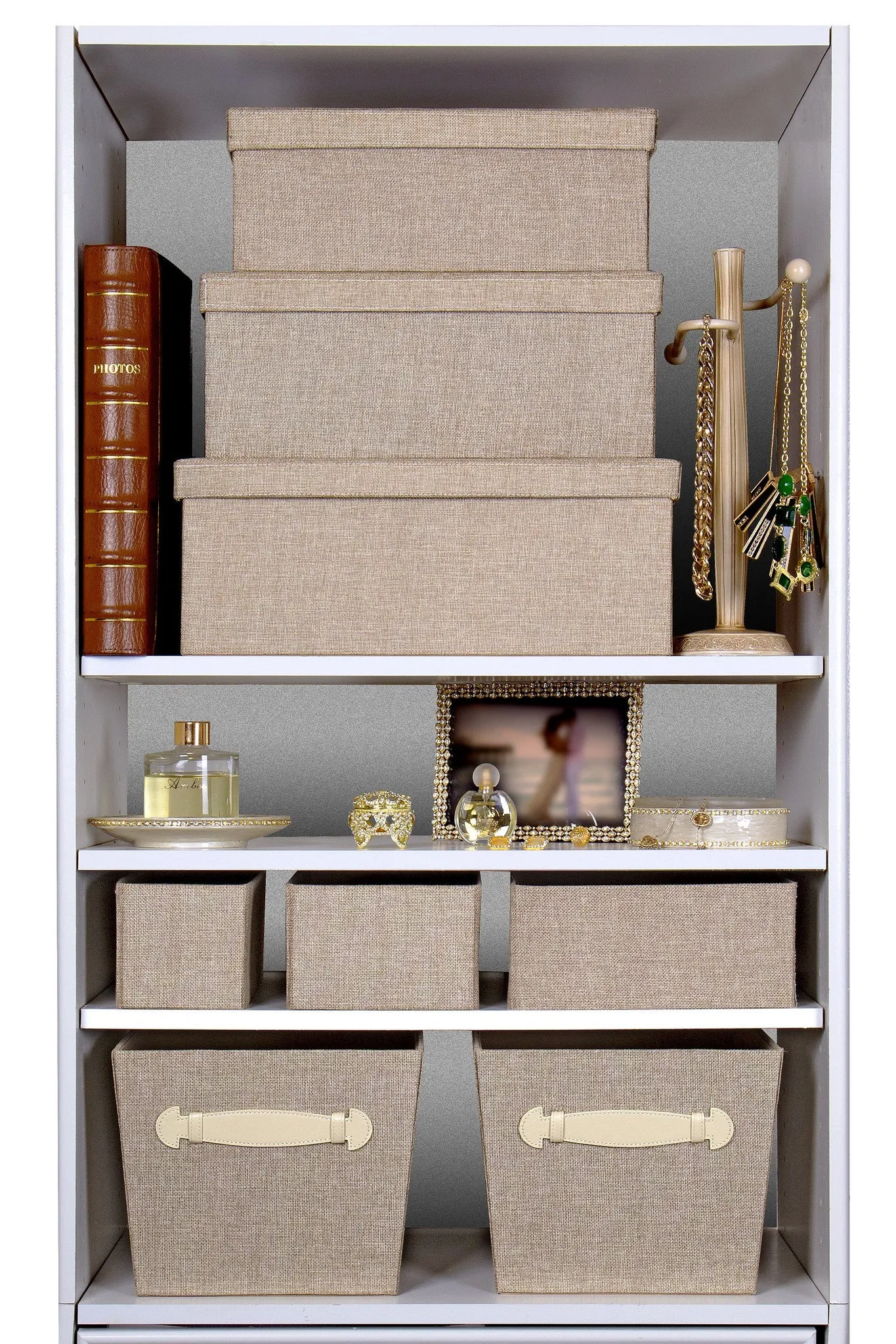 Storage Boxes set of 3, Sand Dunes  (Wholesale)