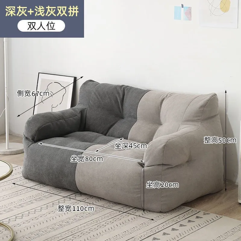 Two Seat Sofa In Dual Tone
