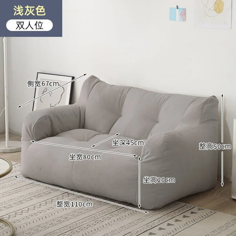 Two Seat Sofa In Dual Tone