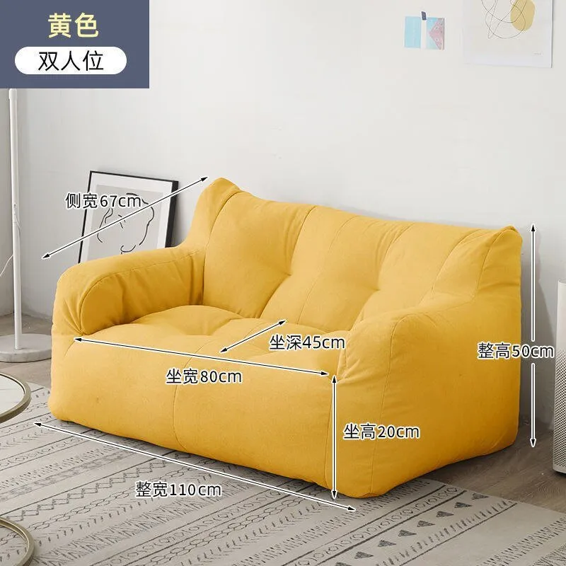 Two Seat Sofa In Dual Tone