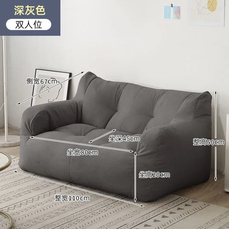Two Seat Sofa In Dual Tone