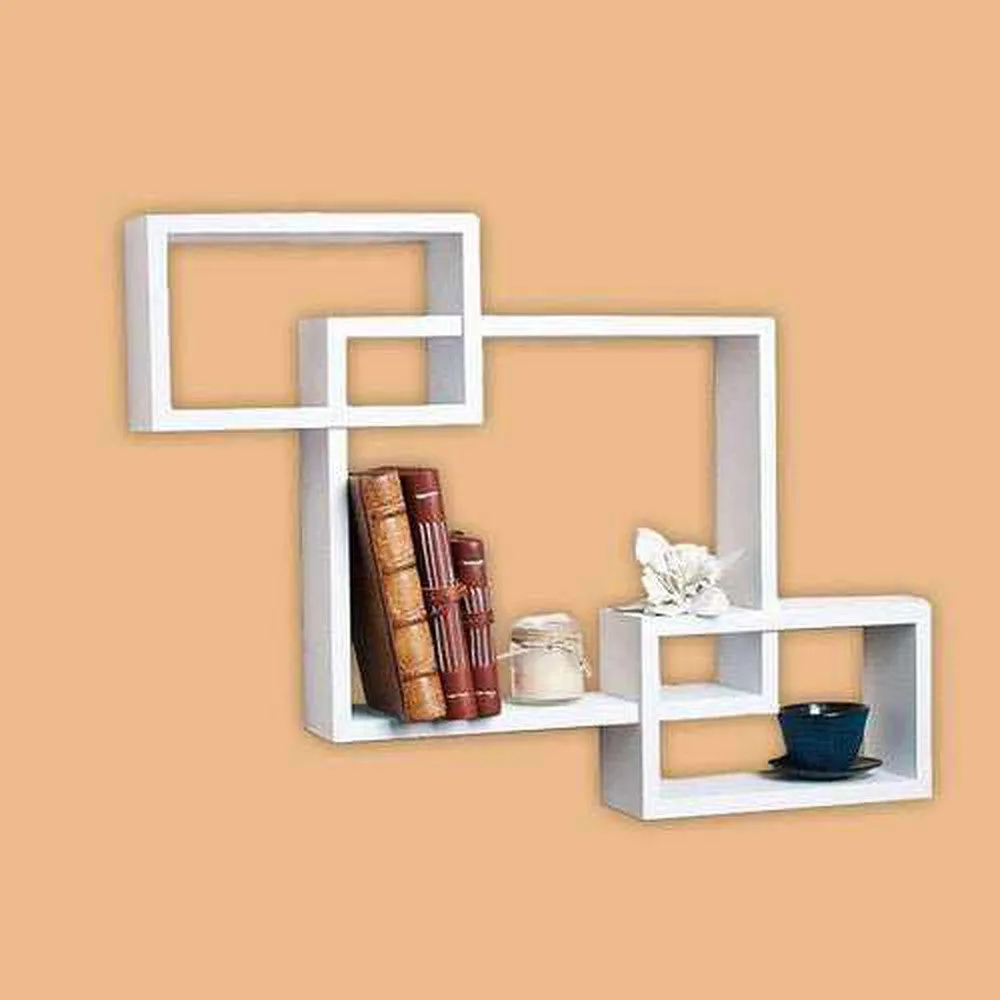 Wood Handmade Wall Mounted Shelves Decorative Shelf (Set Of 3)