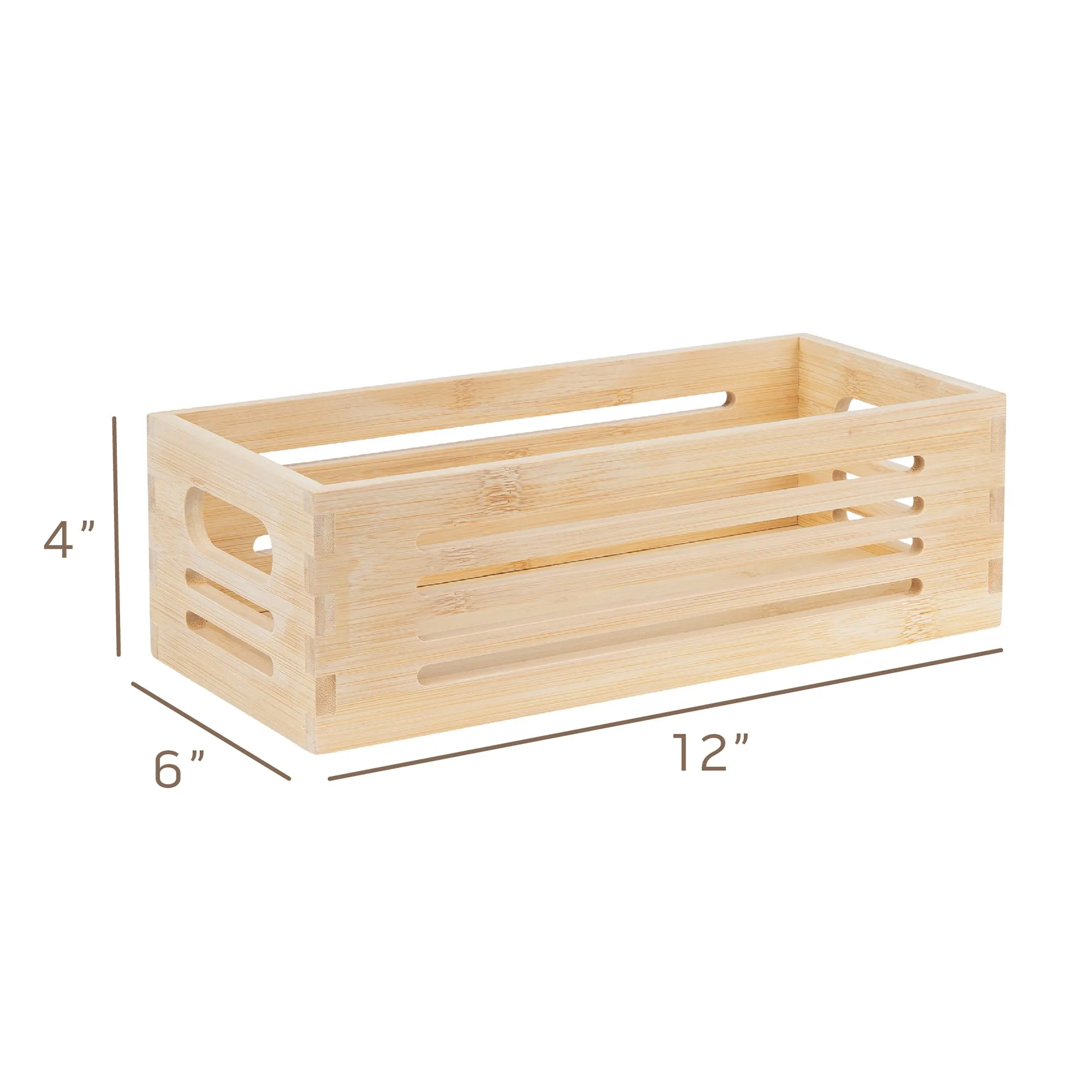 Wooden Storage Bin - Natural Extra Small (Wholesale)
